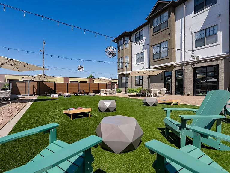 Kick back and relax outside