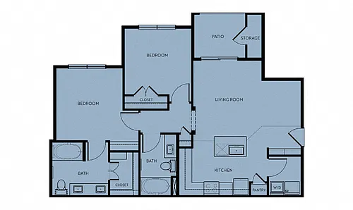 Floor plan B1-Nueces