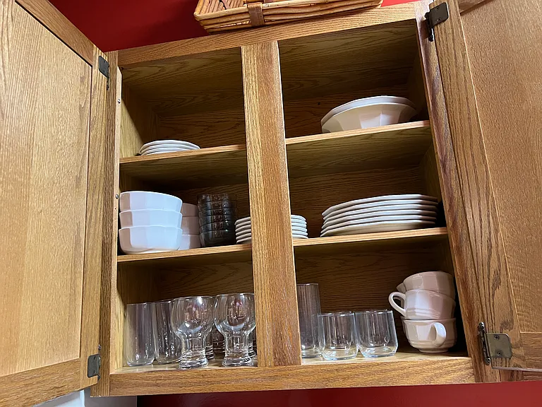 Dishes and glassware