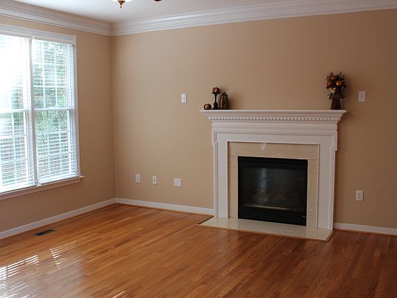 The gas fireplace is so nice