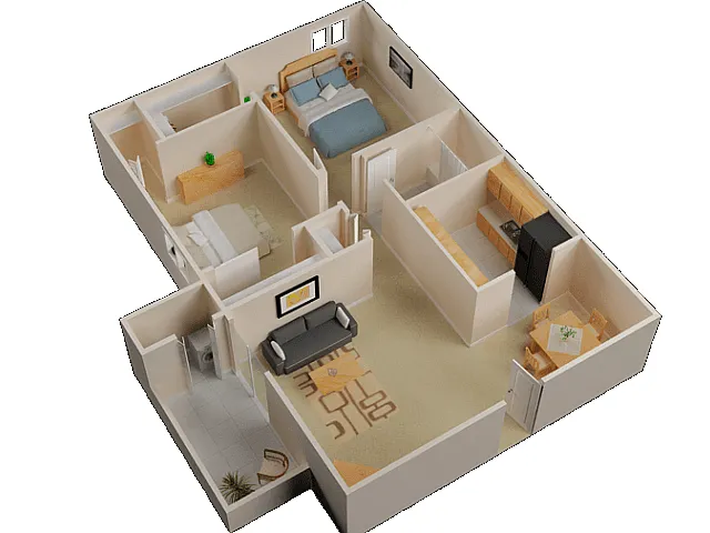 Floor plan Corinthian Renovated