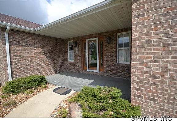 Welcoming front porch