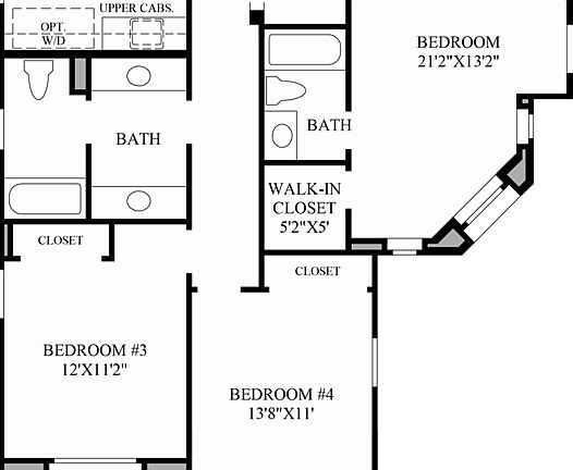 Optional Bedroom and Bath ILO Loft