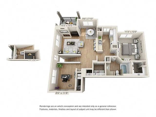 Floor plan Blue Ridge - Buffalo Ridge