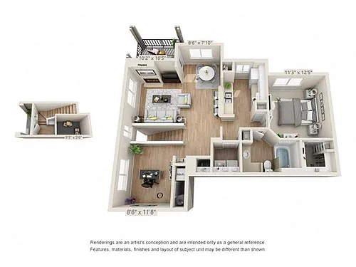 Floor plan Blue Ridge - Buffalo Ridge