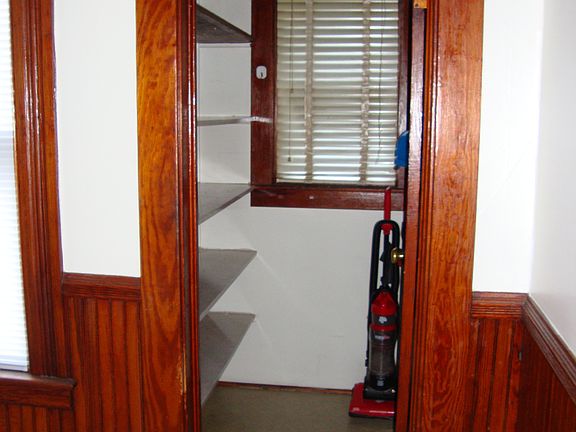 Pantry off kitchen