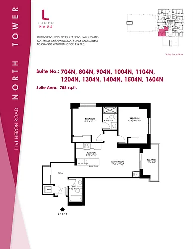Floor plan 704N