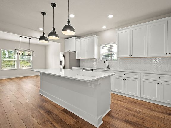 Gorgeous white cabinets
