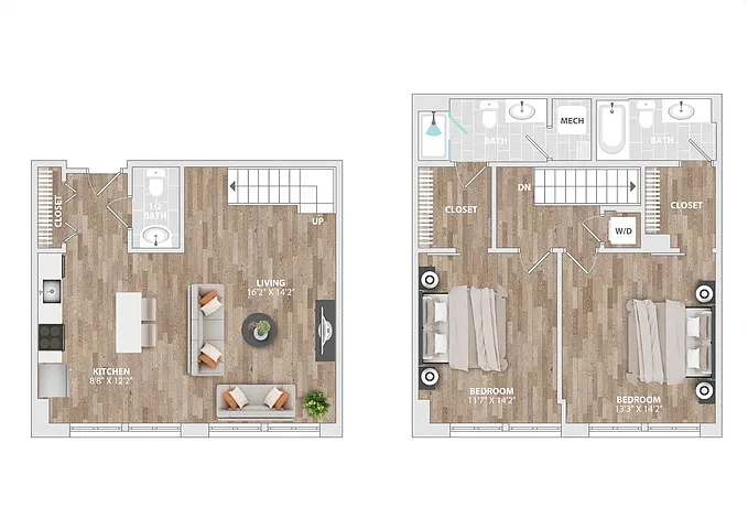 Floor plan B8BD