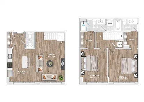 Floor plan B8BD