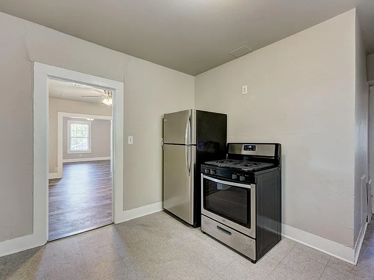 Kitchen looking back into Dining Area