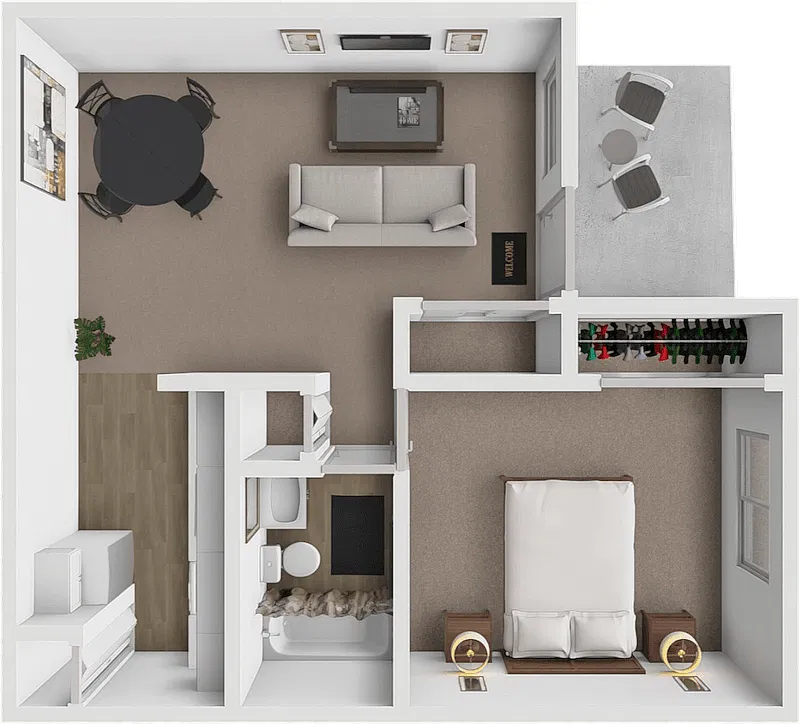 Floor plan The Sunburst