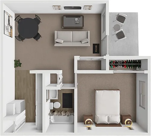 Floor plan The Sunburst