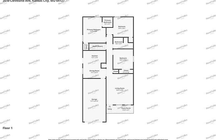 3 bed, 1.5 bath, 1002 sqft, $1,295 — Photo 2