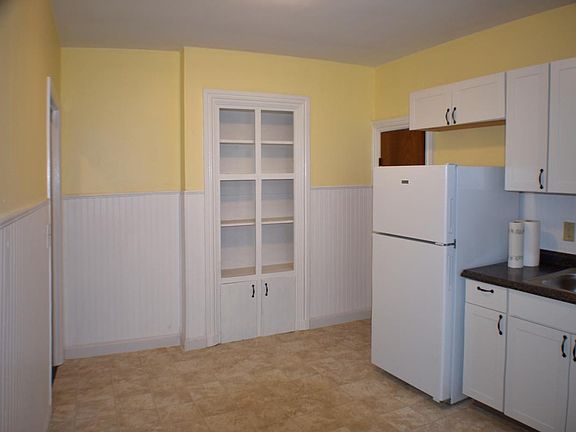 Kitchen with built in pantry