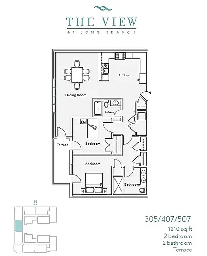 Floor plan 305