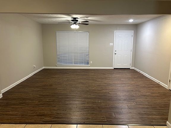 Living room and front door.