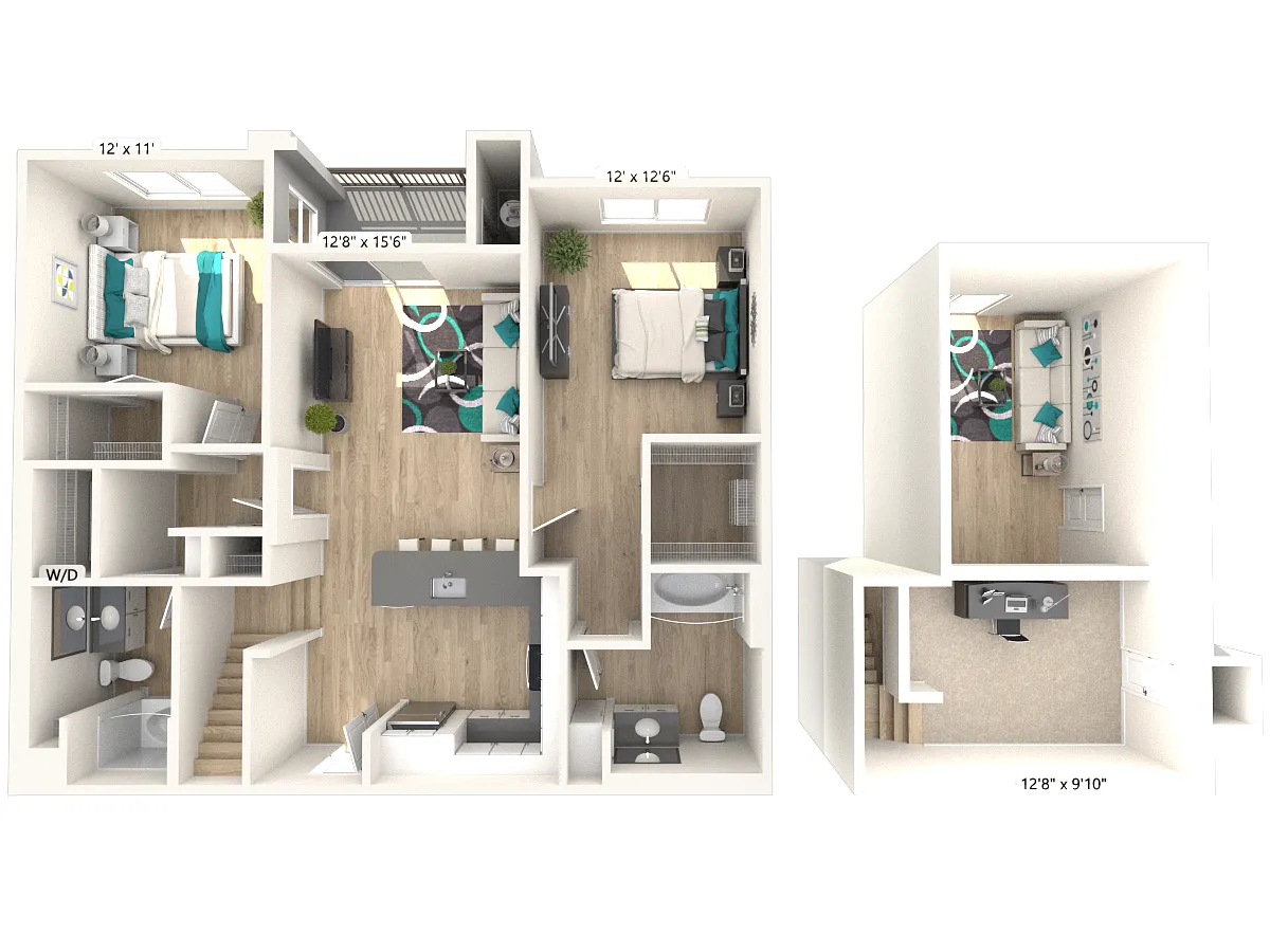 Floor plan B4L - Renovated Package I