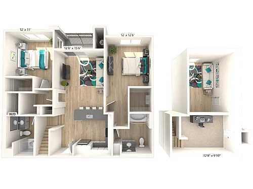 Floor plan B4L - Renovated Package I