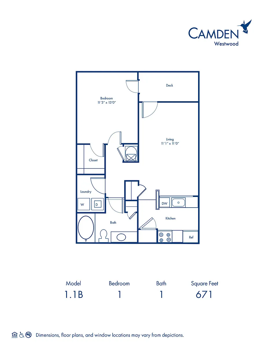 Floor plan 11B