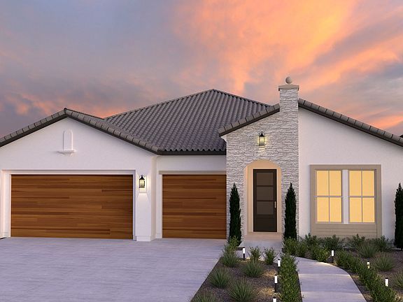 Modern Spanish with Stone Exterior