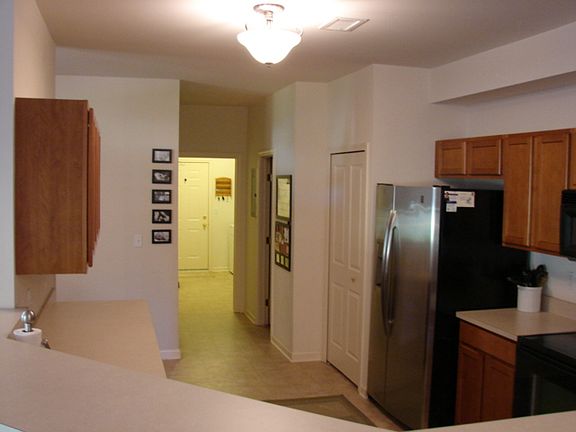 Kitchen with SS appliances