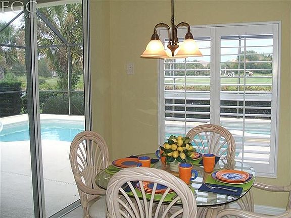 Breakfast Nook View to Pool
