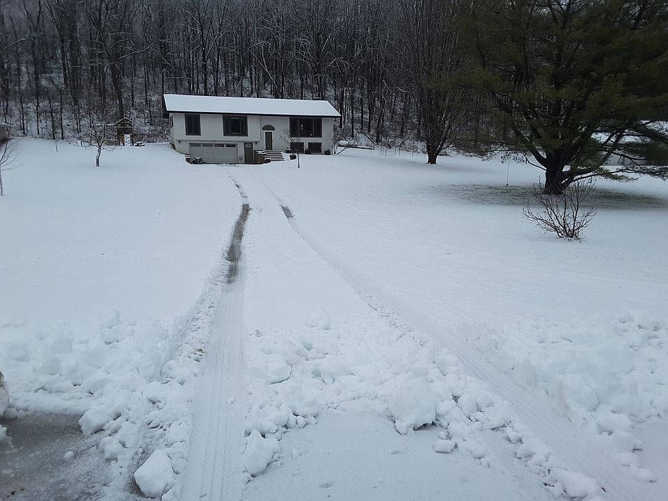 View from end of driveway