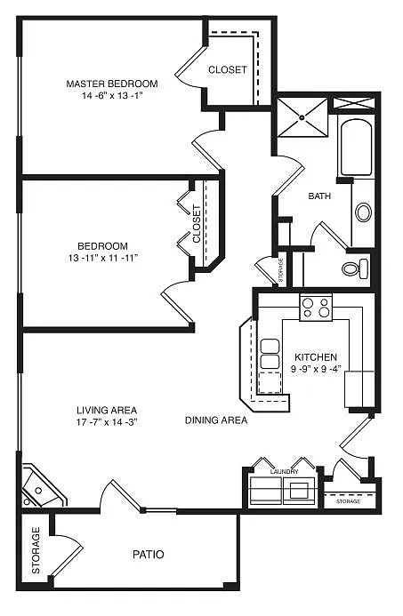 Floor plan Rose Garden