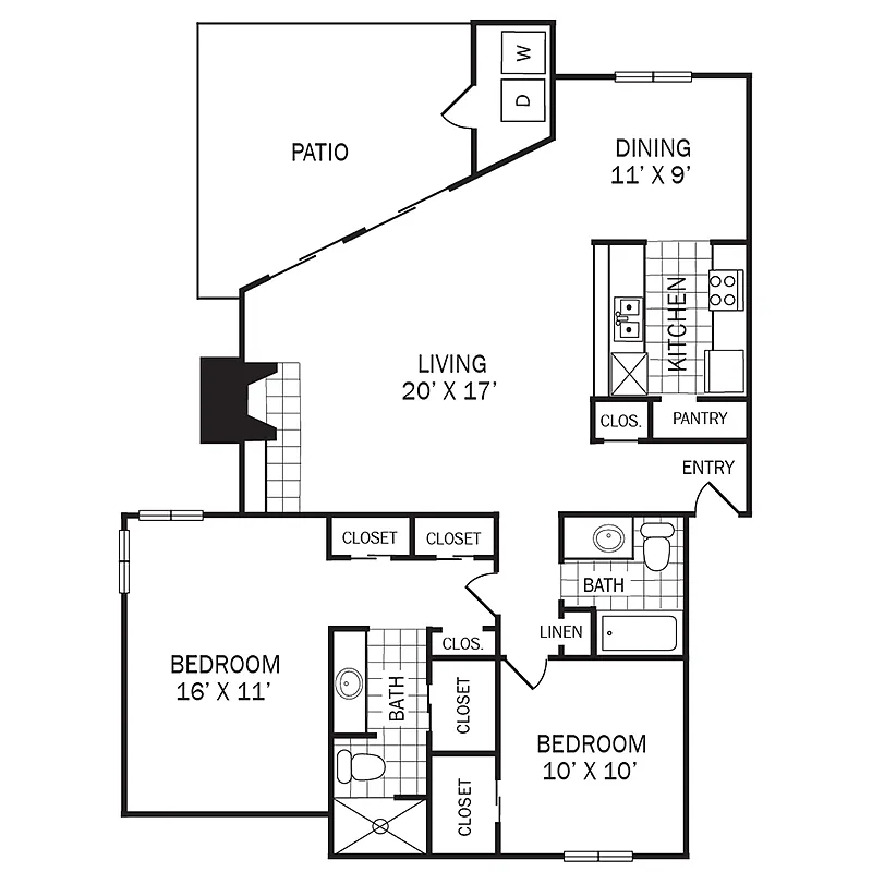 Floor plan B2