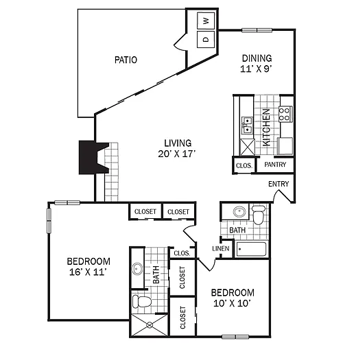 Floor plan B2