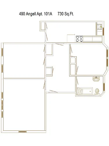 Floor plan 490-101A