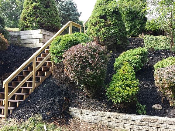 Landcape&Stairs to 2nd Tier