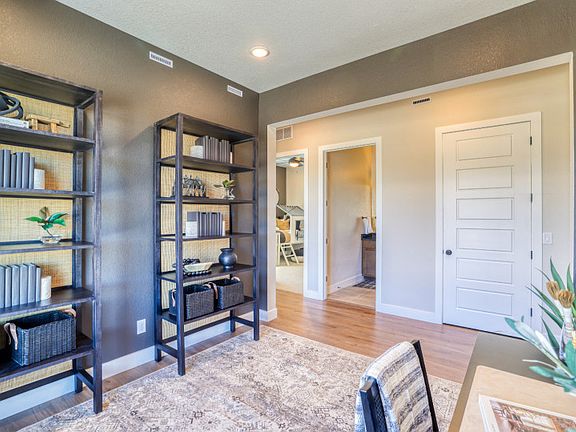 Utilize this room as a home office, craft room, and more!