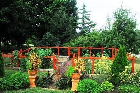 Raised vegetable gardens