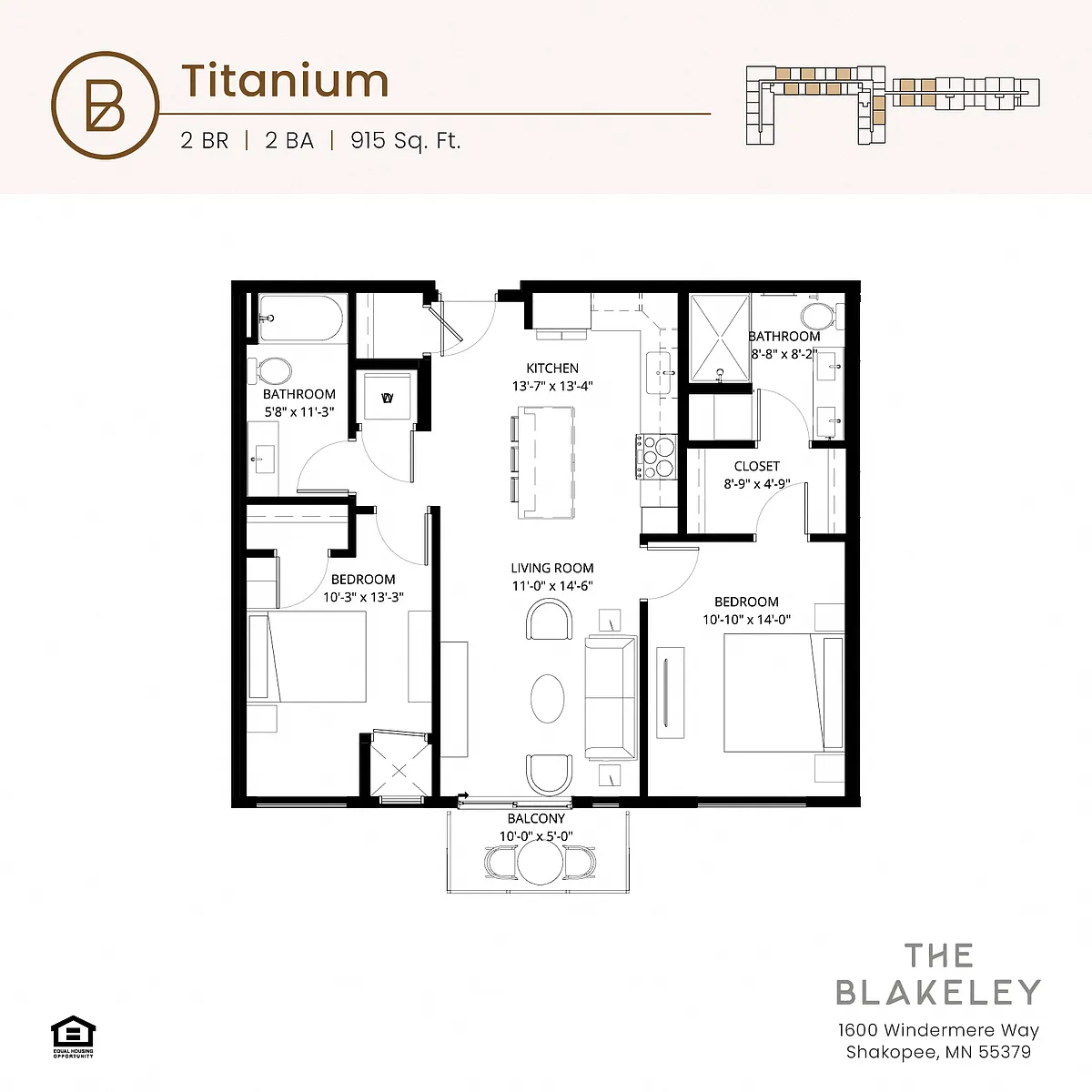 Floor plan Titanium