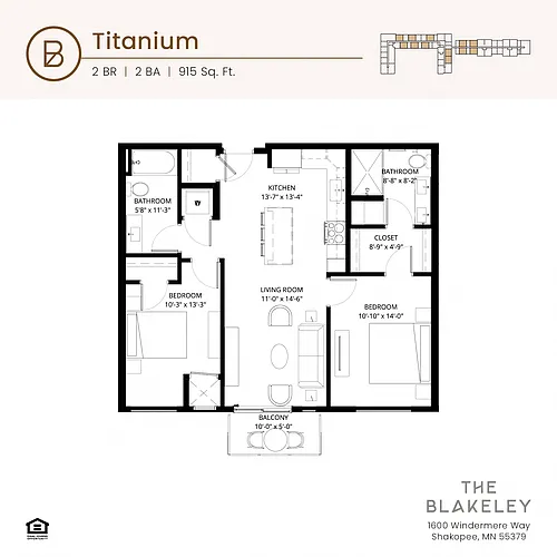 Floor plan Titanium