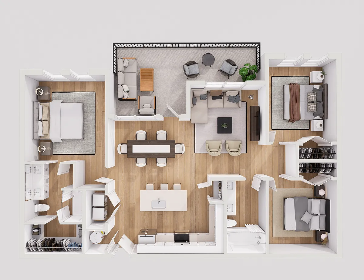 Floor plan C1