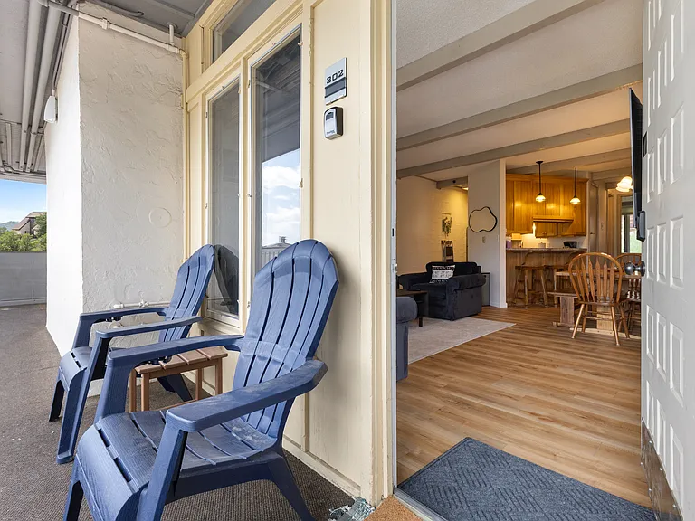 Shared Balcony with Seating