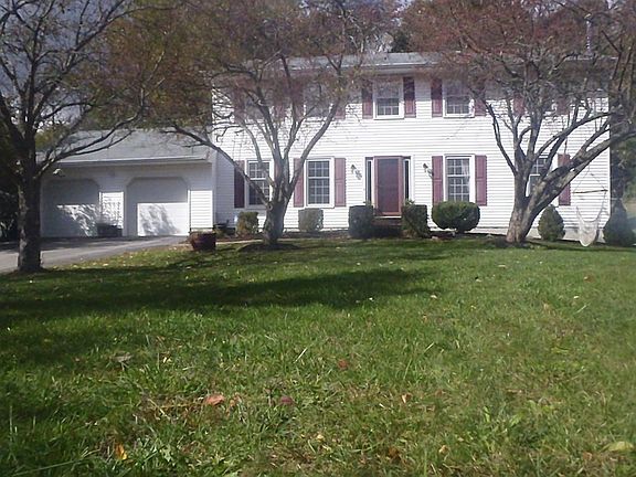 Japanese flowering cherry trees. : Large two car garage with workshop area, wired for whole house ge