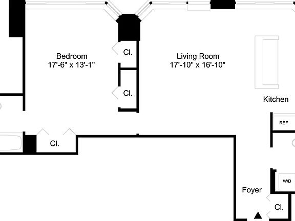 2nd image of 1930 Broadway APT 6R