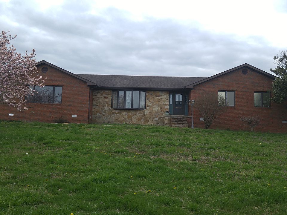 Brick and Stone ranch style