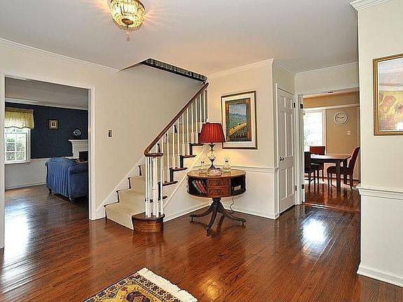 Formal Center Hall Entry Foyer