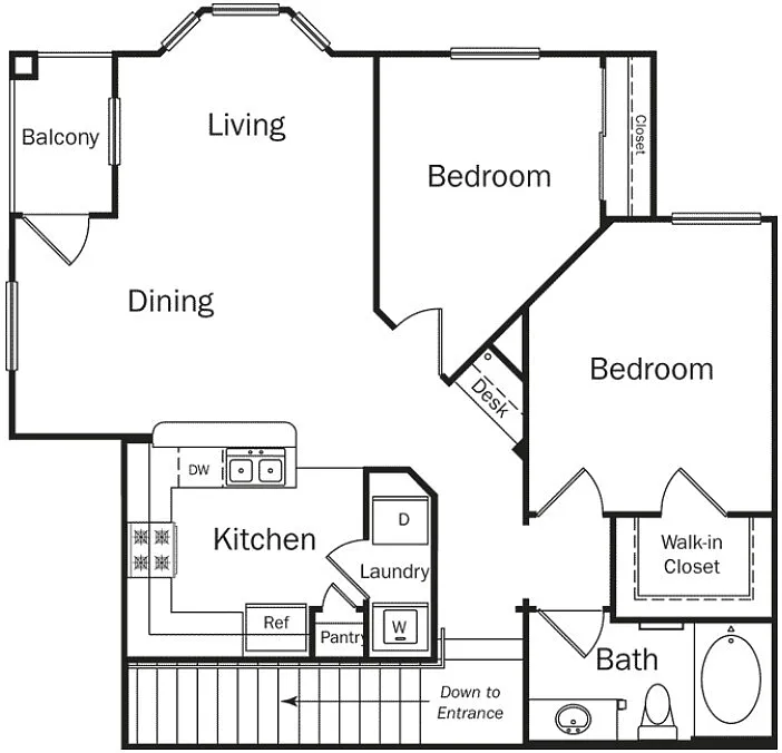 Floor plan Robaix