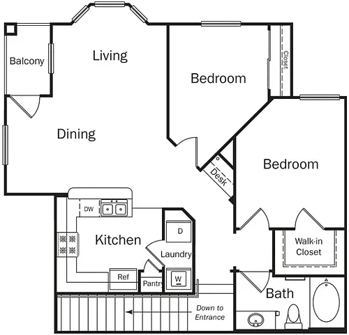 Floor plan Robaix