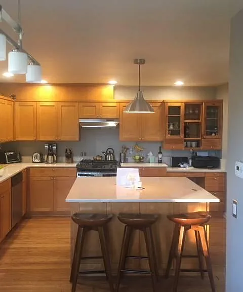 Huge kitchen with tons of storage
