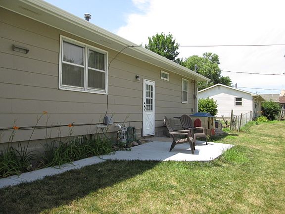 Back yard and patio