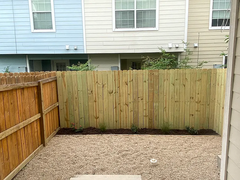 Backyard with Patio