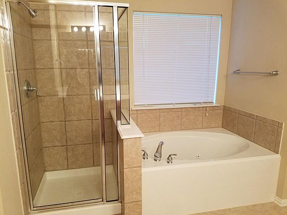 Master bedroom jacuzzi and Shower