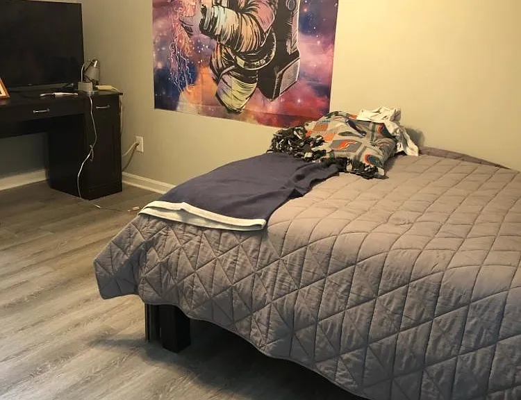 Master bedroom on main level